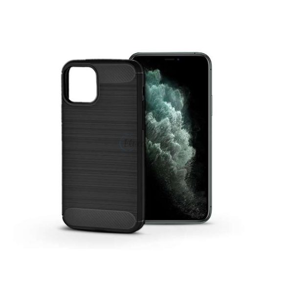 Apple iPhone 11 Pro szilikon hátlap - Carbon - fekete