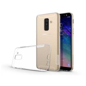Samsung A605 Galaxy A6 Plus (2018) szilikon hátlap - Soft Clear - átlátszó