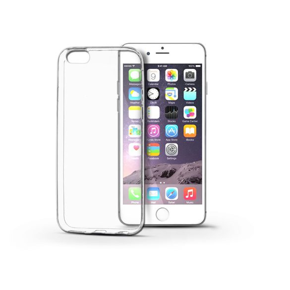 Apple iPhone 6/6S szilikon hátlap - Soft Clear - transparent