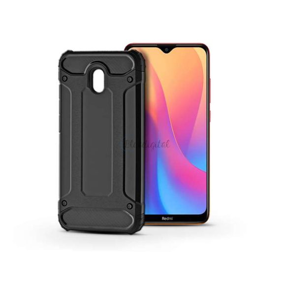 Xiaomi Redmi 8A ütésálló hátlap - Armor - fekete