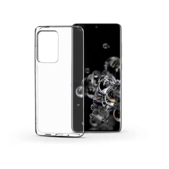 Samsung G988F Galaxy S20 Ultra szilikon hátlap - Soft Clear - átlátszó