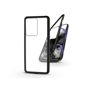 Samsung G988F Galaxy S20 Ultra mágneses, 2 részes hátlap előlapi üveg nélkül -  Magneto - fekete