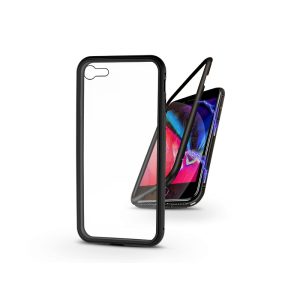 Apple iPhone 7/iPhone 8/SE 2020 mágneses, 2 részes hátlap előlapi üveg nélkül - Magneto  fekete