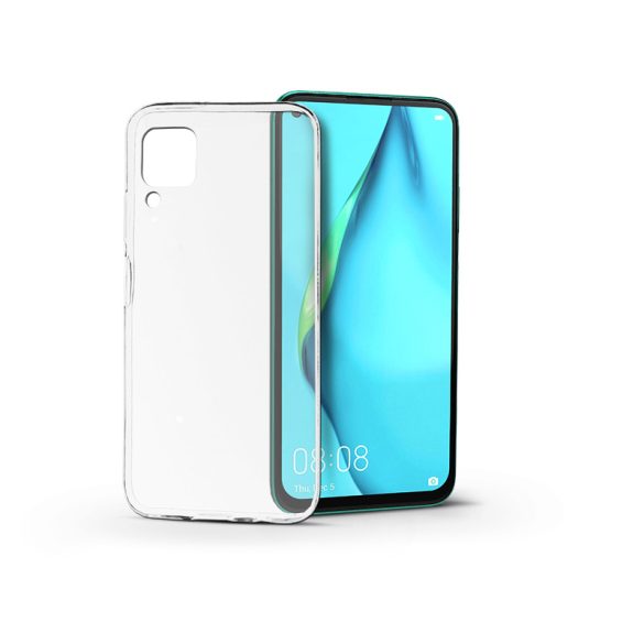 Huawei P40 Lite szilikon hátlap - Soft Clear - transparent