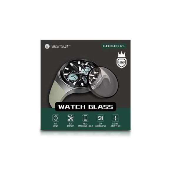 Huawei Watch GT 2e (46 mm) üveg képernyővédő fólia - Bestsuit Flexible Nano Glass 5H