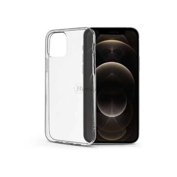 Apple iPhone 12 Pro Max szilikon hátlap - Soft Clear - átlátszó