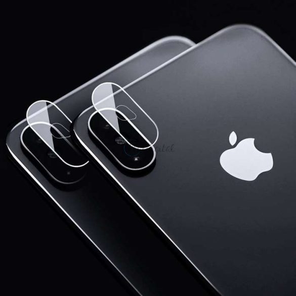 Hátsó kameralencse védő edzett üveg - Apple iPhone 11 Pro Max - átlátszó