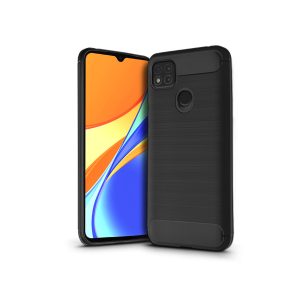 Xiaomi Redmi 9C szilikon hátlap - Carbon - fekete