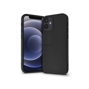 Apple iPhone 12 Mini szilikon hátlap - Soft Premium - fekete