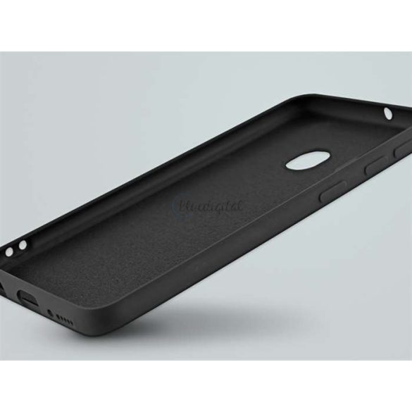 Apple iPhone 12 Mini szilikon hátlap - Soft Premium - fekete