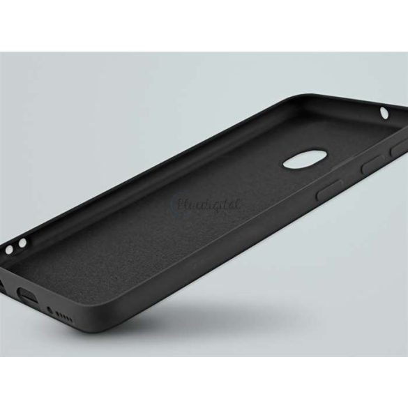 Apple iPhone 12 Pro Max szilikon hátlap - Soft Premium - fekete