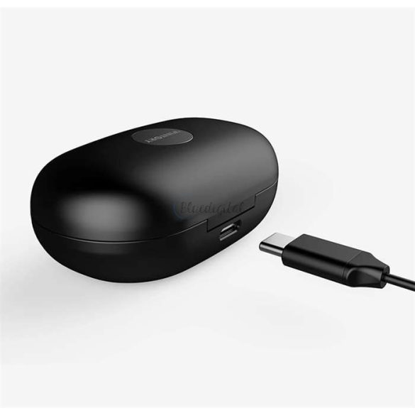 Wintory Bluetooth sztereó headset v5.0 + töltőtok - Wintory POD1 True Wireless  Stereo Earphone - fekete