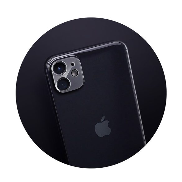 Hátsó kameralencse védő edzett üveg - Apple iPhone 12 Pro - átlátszó