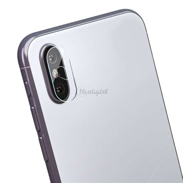 Hátsó kameralencse védő edzett üveg - Apple iPhone 12 Mini - átlátszó