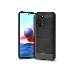   Xiaomi Redmi Note 10/Note 10S szilikon hátlap - Carbon - fekete