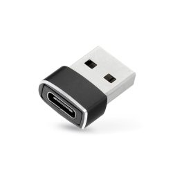 Type-C - USB-A adapter - fekete - ECO csomagolás