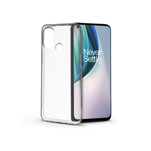 OnePlus Nord N10 5G szilikon hátlap - Soft Clear - transparent