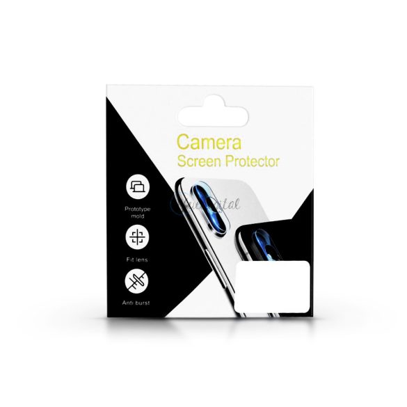 Hátsó kameralencse védő edzett üveg - Samsung S906 Galaxy S22+ 5G - átlátszó