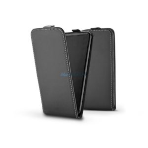Slim Flexi Flip bőrtok - Samsung SM-S918 Galaxy S23 Ultra - fekete