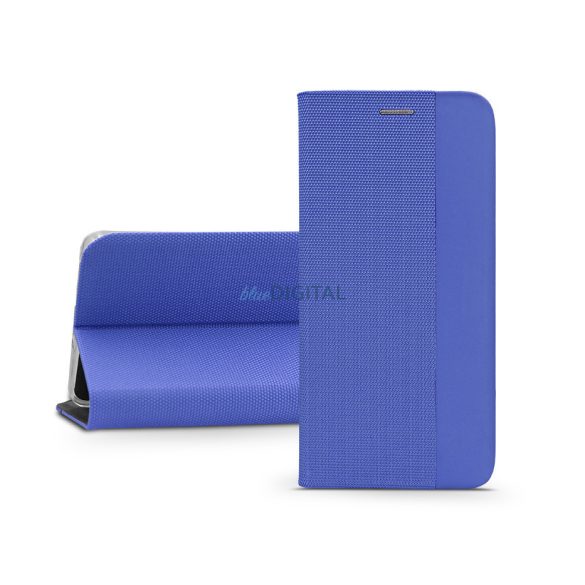 Sensitive Book Flip bőrtok - Xiaomi Redmi Note 12 Pro 5G/Poco X5 Pro 5G - kék