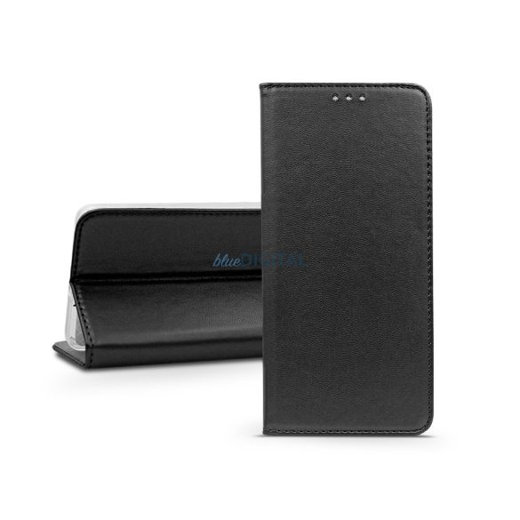 Smart Magneto Book Flip bőrtok - Xiaomi Redmi Note 12 Pro 5G/Poco X5 Pro 5G -   fekete