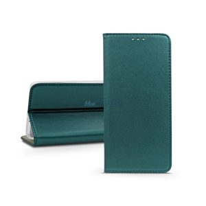 Smart Magneto Book Flip bőrtok - Xiaomi Redmi Note 12 Pro 5G/Poco X5 Pro 5G -   zöld