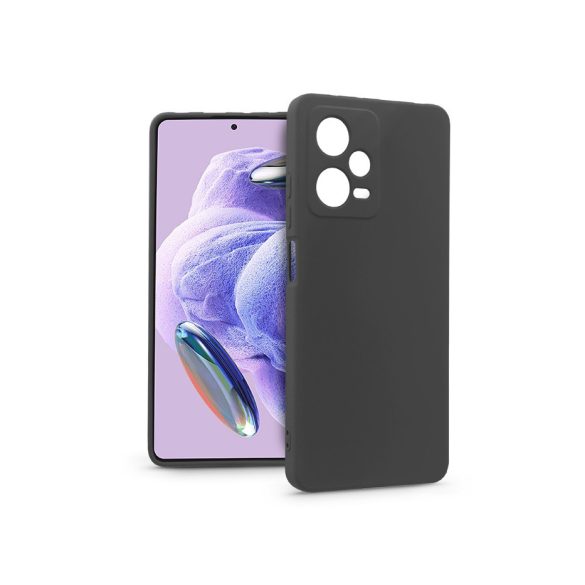 Xiaomi Redmi Note 12 Pro+ 5G szilikon hátlap - Soft - fekete