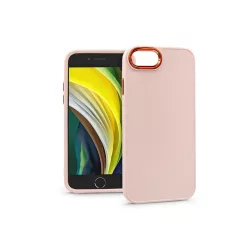   Apple iPhone 7/iPhone 8/SE 2020/SE 2022 szilikon hátlap - Frame - rózsaszín