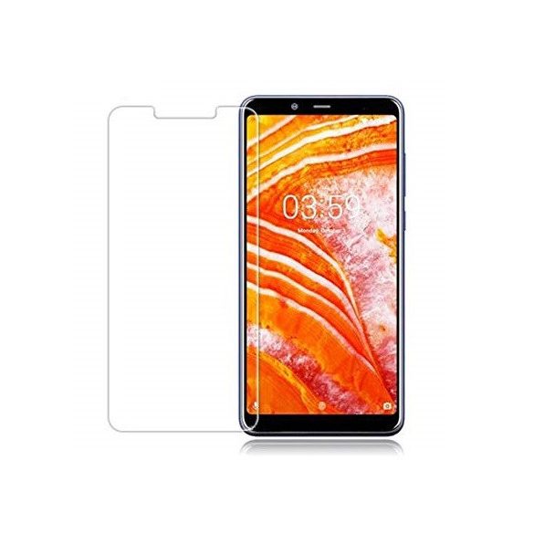 Nokia 3.1 Plus karcálló edzett üveg Tempered glass kijelzőfólia kijelzővédő fólia kijelző védőfólia