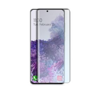 Samsung Galaxy S20 SM-G980 karcálló edzett üveg HAJLÍTOTT TELJES KIJELZŐS Tempered Glass kijelzőfólia kijelzővédő fólia kijelző védőfólia eddzett