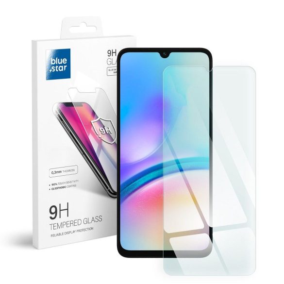 Samsung Galaxy A05 4G karcálló edzett üveg Tempered Glass kijelzőfólia kijelzővédő fólia kijelző védőfólia eddzett SM-A055