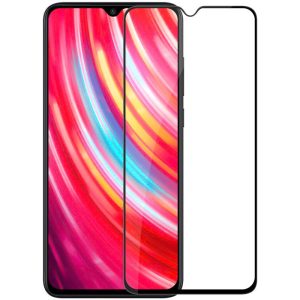 Xiaomi Redmi Note 8 Pro edzett üveg FEKETE TELJES KÉPERNYŐS FULL SCREEN HAJLÍTOTT tempered glass kijelzőfólia kijelzővédő védőfólia karcálló kijelzős