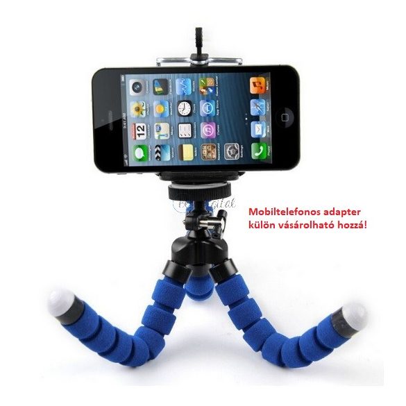 Rugalmas kameraállvány tripod videó fényképező flexibilis fotó flexible kamera állvány álvány octopus camera pad