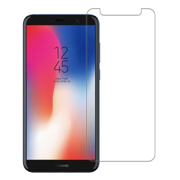 Huawei Y6 2018 karcálló edzett üveg Tempered glass kijelzőfólia kijelzővédő fólia kijelző védőfólia