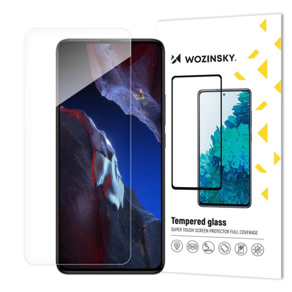 Poco F5 Pro karcálló edzett üveg Tempered glass kijelzőfólia kijelzővédő fólia kijelző védőfólia