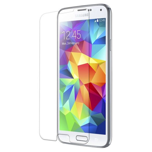 Samsung Galaxy S5 MINI karcálló edzett üveg tempered glass kijelzőfólia kijelzővédő fólia kijelző védőfólia