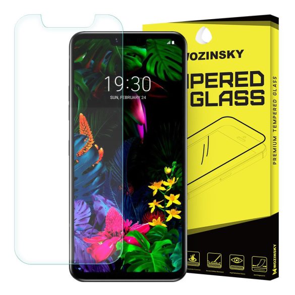 LG G8 ThinQ karcálló edzett üveg Tempered glass kijelzőfólia kijelzővédő fólia kijelző védőfólia