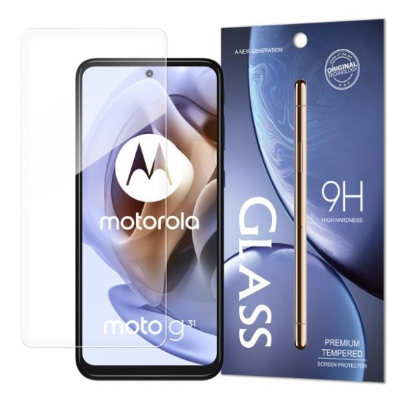 Motorola Moto G31 G41 karcálló edzett üveg Tempered glass kijelzőfólia kijelzővédő fólia kijelző védőfólia