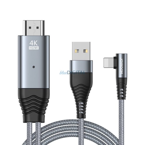 Iphone HDMI adapter - HDMI átalakító lightning kábel Iphone 5 5S 5C SE 6 6S 6 Plus 6 + 7 8 Iphone X XR XS MAX 11 Pro Ipad Pro Air Mini - MHL Slimport