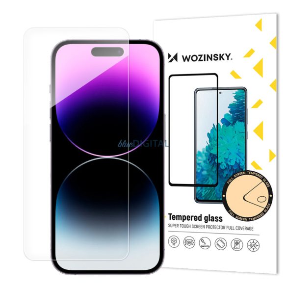 Iphone 15 Plus karcálló edzett üveg tempered glass kijelzőfólia kijelzővédő védőfólia kijelző