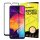 Samsung Galaxy A50 (A30 A30s A50s M30) karcálló edzett üveg TELJES KÉPERNYŐS FEKETE Tempered Glass kijelzőfólia kijelzővédő fólia kijelző védőfólia eddzett SM-A505F