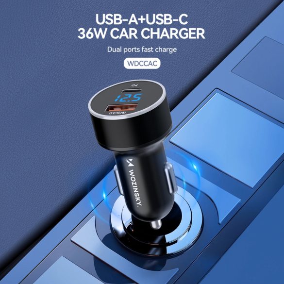 AUTÓS SZIVARGYÚJTÓ TÖLTŐ GYORSTÖLTŐ 3A USB adapter IPHONE SAMSUNG IPOD IPAD MP3 MP4 MP5 GPS TELEFON Quick Charge 3.0