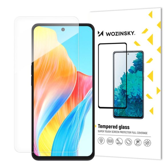 Oppo A98 5G karcálló edzett üveg Tempered glass kijelzőfólia kijelzővédő fólia kijelző védőfólia