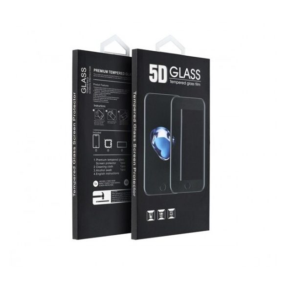 Samsung Galaxy A73 5G karcálló edzett üveg hajlított fekete keretes Tempered Glass kijelzőfólia kijelzővédő fólia kijelző védőfólia edzett SM-A736