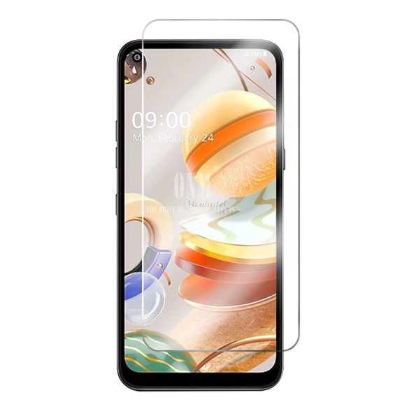 LG K51s karcálló edzett üveg Tempered glass kijelzőfólia kijelzővédő fólia kijelző védőfólia