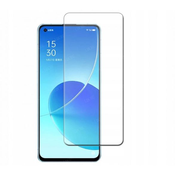 OPPO Reno 5 Lite / A94 4G / F19 Pro / Reno 5 F karcálló edzett üveg Tempered glass kijelzőfólia kijelzővédő fólia kijelző védőfólia