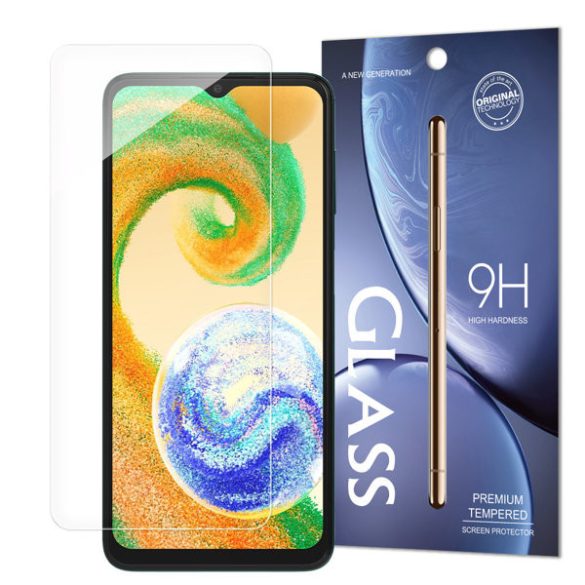 Samsung Galaxy A04 A04s A04e karcálló edzett üveg Tempered Glass kijelzőfólia kijelzővédő fólia kijelző védőfólia edzett üveg