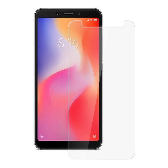 Xiaomi Redmi 6 / 6A karcálló edzett üveg Tempered glass kijelzőfólia kijelzővédő fólia kijelző védőfólia