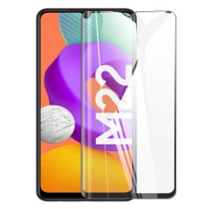 Samsung Galaxy M22 karcálló edzett üveg Tempered Glass kijelzőfólia kijelzővédő fólia kijelző védőfólia eddzett SM-M225