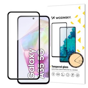 Samsung Galaxy A35 5G karcálló edzett üveg hajlított fekete keretes Tempered Glass kijelzőfólia kijelzővédő fólia kijelző védőfólia edzett SM-A356